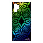 Coque silicone pour note 10 + plus illusion d'optique gay pride arc en ciel smartphone mirage portable ...