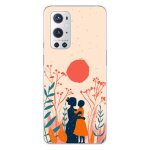 Coque en silicone - compatible oneplus 9 pro 5g - design souffle de tendresse