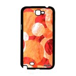 Coque silicone peinture abstrait note 2 original art dessin sphere ronds design personnalis� antichoc ...