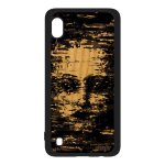 Coque silicone portrait samsung a10 bois visage cadeau d'anniversaire peinture garcon smartphone original ...