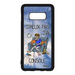 Coque silicone de protection s10e j'peux pas j'ai console humour play jeux video bleu smartphone geek ...