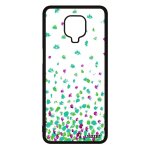 Coque en silicone redmi note 9 pro confettis pois de protection pas cher design jolie petales effet romantique ...
