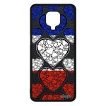 Coque en silicone redmi note 9s drapeau france fran�ais football rugby coupe du monde basket foot coeur ...