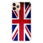 Coque silicone renforc�e - compatible apple iphone 11 - design drapeau angleterre