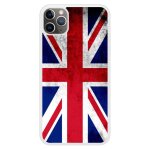 Coque silicone renforc�e - compatible apple iphone 11 - design drapeau angleterre