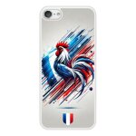 Coque silicone renforc�e - compatible apple ipod touch - design coq francais