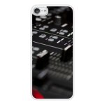 Coque silicone renforc�e - compatible apple ipod touch - design dj mixer