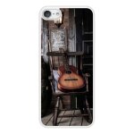 Coque silicone renforc�e - compatible apple ipod touch - design guitare