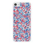 Coque silicone renforc�e - compatible apple ipod touch - design liberty wiltshire bleu