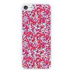 Coque silicone renforc�e - compatible apple ipod touch - design liberty wiltshire rouge