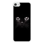 Coque silicone renforc�e - compatible apple ipod touch - design yeux de chat