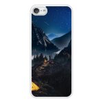 Coque silicone renforc�e - compatible apple ipod touch - design seul en montagne