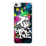 Coque silicone renforcée - compatible apple ipod touch - design swag or die Coque silicone renforcée - compatible apple ipod touch - design swag or die