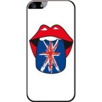 Coque silicone rigide (tpu) iphone 4 4s city bouche uk angleterre rock