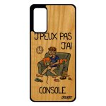 Coque silicone s20 fe bois j'peux pas j'ai console telephone jeux video geek drole noir bande dessinée ... Coque silicone s20 fe bois j'peux pas j'ai console telephone jeux video geek drole noir bande dessinée ...