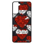 Coque silicone s21 + plus drapeau canada canadien unique i love foot smartphone portable basket jo de ...