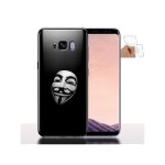 Coque silicone s8 groupe anonymous - housse de t�l�phone portable