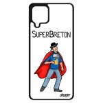 Coque silicone samsung a12 super breton de protection personnalis� comics sm - a125f / dsn case humour ...