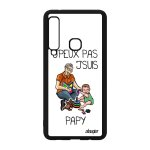 Coque silicone samsung a9 2018 humour j'peux pas j'suis papy grand pere bande dessin�e portable bebe ...