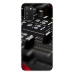 Coque en silicone - compatible samsung galaxy a03s - design dj mixer