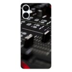 Coque en silicone - compatible samsung galaxy a06 - design dj mixer