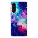 Coque en silicone - compatible samsung galaxy a26 5g - design galaxie bleue