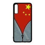 Coque silicone samsung galaxy a70 drapeau chine chinois housse dessin jeans basket foot jo jeux olympiques ...