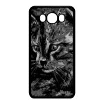Coque silicone pour samsung galaxy j7 2016 chat minou chaton moustache felin gel