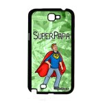 Coque silicone samsung galaxy note 2 super papa bd rigide etui de protection comics unique naissance ...