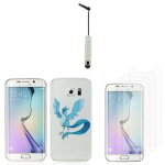 Coque silicone pour samsung galaxy s6 edge sm - g925 5. 1  ultra - fine dessin anim� jolie pok�mon go ...