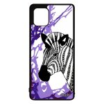 Coque silicone pour samsung note 10 lite zebre smartphone portable rayure arbre unique dessin tanzanie ...