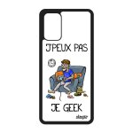 Coque silicone samsung s20 + plus j'peux pas je geek humour case jpeux antichoc drole gamer console smartphone ...