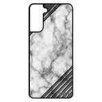 Coque silicone samsung s21 marbre fond gris etui original effet design smartphone motif moderne portable ...