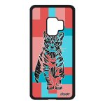 Coque silicone samsung s9 chat mobile dessin mignon rose housse minou de samsung galaxy s9