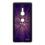 Coque silicone signe lion xperia xz2 etoiles de protection femme violet en sony xperia xz2