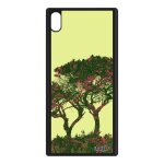 Coque silicone pour sony xperia xa1 ultra arbres ecolo peinture smartphone design housse feuilles portable ...