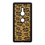 Coque silicone sony xperia xz2 bois levres gris de protection impression motif a