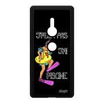 Coque silicone sony xperia xz2 je peux pas j'ai piscine case noir sport portable