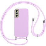 Coque en silicone souple pour samsung galaxy s21 fe 5g - ultra fine anti - choc avec cordon tour de cou ...