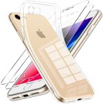 Coque en silicone souple transparente anti - jaunissement pour iphone se (2022 / 2020) et iphone 8 / ...