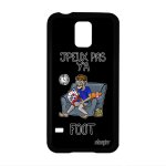 Coque silicone telephone pour samsung s5 j'peux pas y'a foot motif je drole humoristique jpeux housse ...