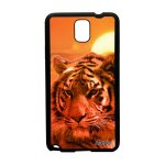Coque en silicone tigre samsung note 3 felin animal predateur telephone couch� de soleil animaux fauve ...