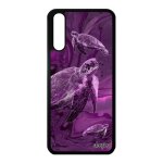 Coque silicone tortue huawei p20 telephone de mer ocean marbre marin etui personnalis� luth peinture ...