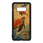 Coque silicone tortue pour samsung s10e en bois et telephone fonds marins smartphone ocean mer algue ...