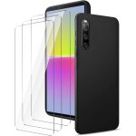 Coque silicone tpu noire + 3 protège - ecrans verre trempé 9h pour sony xperia 10 v 5g (6, 1 ) - bords ... Coque silicone tpu noire + 3 protège - ecrans verre trempé 9h pour sony xperia 10 v 5g (6, 1 ) - bords ...