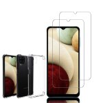 Coque silicone tpu souple pour samsung galaxy a12 nacho 6. 5  anti - choc ultra r�sistant avec coins ...