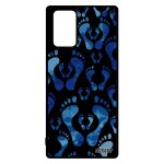 Coque silicone trace de pas samsung note 20 imression pied metal jolie original antichoc empreinte housse ...