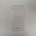 Coque silicone translucide celly pour iphone 5c de couleur transparente