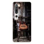 Coque en silicone - compatible xiaomi mi 10, xiaomi mi 10 pro - design guitare
