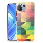 Coque silicone compatible xiaomi mi 11 lite intermezzo arlequin
